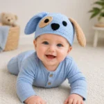 Baby Dog Hat Crochet Pattern (1)