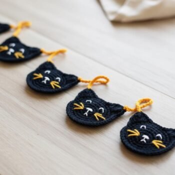 Black Cat Garland