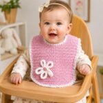 Crochet Blossom Bib