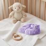 Easy Crochet Baby Booties Pattern PDF (4)