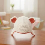 Newborn Kitty Ear Hat Crochet Pattern (1)